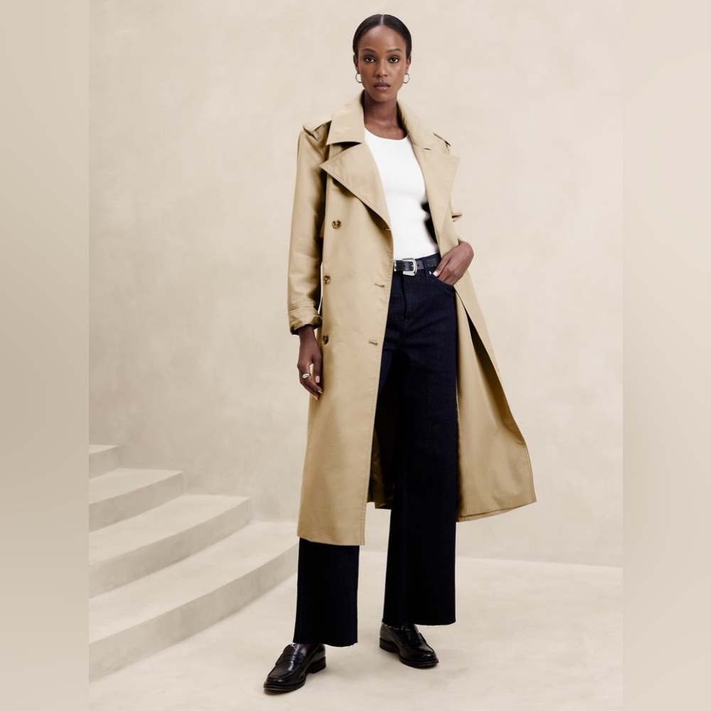 Banana Republic oversize trenchcoat